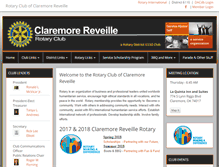 Tablet Screenshot of claremorereveille.com
